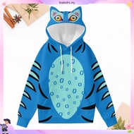 Kids Kpop Hunter Tiger Costume Hoodie, Kpop Hoodie For Fans, Fun Kpop Tiger Costume Outfit, Hallowee