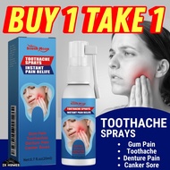 MOCHI [BUY 1 TAKE 1] Toothache Pain Relief Spray Dental Tooth Pain Relief Gum Inflammation Swelling 