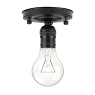 E26/E27 Ceiling Light Base Holder Vintage Industrial Ceiling/Wall Light Base Holder Pendant Bulb Lam