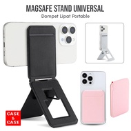 2-in-1 Multifunction Magnetic MagSafe Holder Stand with Universal Card Slot