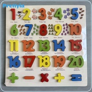 Wood Puzzle Puzzle Board Interactive Color Recognition Fine Motor Skills Early Learning Toys for Boy
