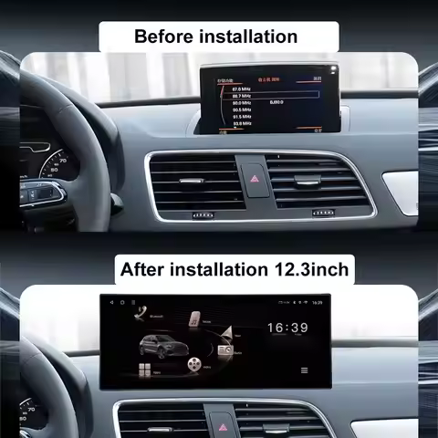 For Audi Q3 2013 - 2018 Android OS Wireless Carplay 4G+WiFi Auto GPS Navigation Car Video Multimedia