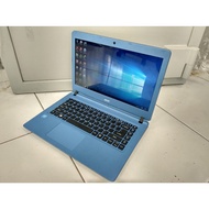 Laptop Slim Acer Aspire ES1-432 mulus Intel Celeron seri baru (bekas)