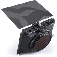 TILTA 4 Lens Adapters Mini Matte Box Lightweight Filter Support Top Flag Dual Cold Shoe Mount Design