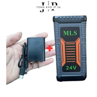 [ Pin Lẻ ] JAPAN MLS 6 cấp gió 2024 (hàng xịn) 24V - ️Dung lượng 94000mah ( 14-16 tiếng)  -6 cấp gió