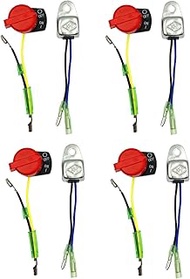 8Pack ON Off Engine Stop Switch with Low Oil Sensor Compatible with Honda GX160 GX200 GX270 GX340 GX