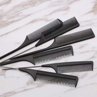 Hairdressing Pointed Tail Comb Hair Cutting Comb Steel Tail Household Curled Hair Comb