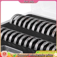 Fast ship-Ring Sizer Tool,Ring Gauges Finger Sizer Measuring Ring Tool 33 Pcs Ring Sizer Measuring T