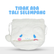 Gratis Ongkir - Shoulder Bag Motif Sanrio Lucu / Tas Bulu Tali Serut Anak / Tas Karakter Sanrio
