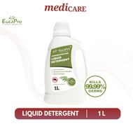 EUCAPRO Antibacterial Laundry Detergent Concentrated Eucalyptus Liquid Detergent (1L)