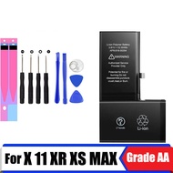 แบตเตอรี่โทรศัพท์มือถือ เหมาะสำหรับ iPhone X / XS / XR / 10 / 11 / XS MAX / 11 Pro / 11 Pro Max / 12