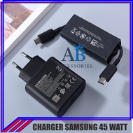 Samsung 45w Super Fast Charging Galaxy A56 Charger / S25 / S24 / S23 / S22 / S21 Ultra 45 Watt 5A Us