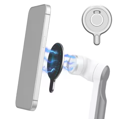 PULUZ Magnetic Adapter For Insta360 Flow 360° Rotation Gimbal Magnetic Attraction for MagSafe Cellph