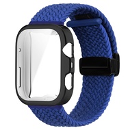 สายนาฬิกาไนลอนพร้อมเคสสำหรับ Huawei Watch Fit 4 Pro / Huawei Watch Fit 4 / Huawei Watch Fit 3 / Huaw