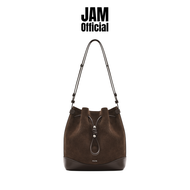 JAM | MUVA - Canele -  กระเป๋าสะพายข้าง ทรง Bucket หนังวัว ปรับเป็นครอสบอดี้ได้