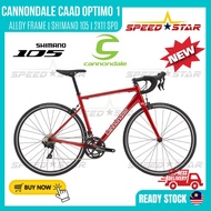 Cannondale CAAD Optimo 1 Roadbike Shimano 105 2x11 Speeds Full Carbon Fork Basikal Bicycle