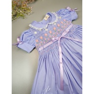 Anne Piccola - ODETTE handsmoky dress cotton dress kids girl
