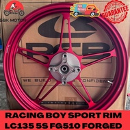 🔥【SBK MOTOR】RCB FG510 Forged Rim | 100% Limited Edition | LC5S, Y125ZR, LC135 V8, Y15, Y16