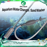 Aquarium Siphon Fish Tank Cleaner Siphon Pump Water Change Aquarium Water Changer