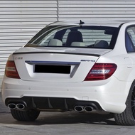 W204/C204 `12 C63 Style Rear Bumper W/Quad Diffuser