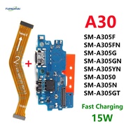 1pcs USB Charging Board For Samsung Galaxy A30 A305F A305FN A305G A305N Main Cable Charger Dock Port
