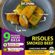 PROMO Incipono Risol Risoles Frozen Mayo Mozzarella Beef Creamy Ayam Pedas Mentai Sosis Murah Terlar