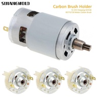 SIJIANGMOLD Lithium Electric Motor, Accessories 2 Styles Carbon Brush Holder,  RS775 Plastic RS775/7