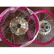 ™♛RIM SET TMX 155/125 alpha FRONT AND REAR(VANZBOY RIM)(TAKASAGO RAYUS)★1-2 days delivery