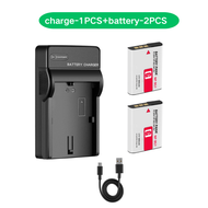 PUANTES NP-BG1 แบตเตอรี่ + เครื่องชาร์จช่องเดียวเหมาะสําหรับกล้อง Sony W200 W210 W220 W230 WX1 HX7 H