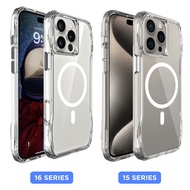 (แถมฟิล์ม) เคส FenixShield STREAMLINE Shape สำหรับ iPhone 16 Pro Max / 16 Pro / 15 Pro Max