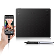 huion hs64 แท็บเล็ตดิจิตอลพร้อมแบตเตอรี่สําหรับ android windows