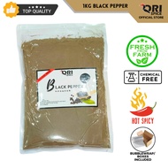 1kg PREMIUM Sarawak Black Pepper Pepper Powder Vacumm Pack / Serbuk Lada Hitam / 砂拉越纯真黑胡椒粉 真空包装 - Or