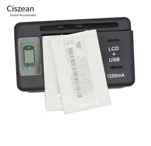 2x Replacement BLB-2 Battery + LCD Universal Charger For Nokia 5210 6500 6510 3610 6590 8270 8310 88