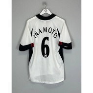 High-quality 2002/03 Fulham home jersey, INAMOTO #6 retro style.