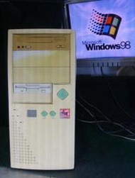 有現貨！【窮人電腦】自組跑Win98的古董586電腦主機！桃園以北免費裝機！外縣市可寄送！