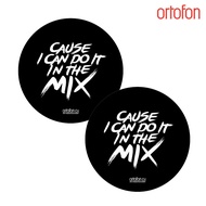 Ortofon แผ่นรองแผ่นเสียง ขนาด 12 นิ้ว Slipmat เครื่องเล่นแผ่นเสียง Turntable DJ Scratch Vinyl Record