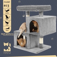 Kandang Kucing Tingkat - Mainan Kucing - Tempat Tidur Kucing - Anggora