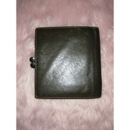 Preloved Agnes B Voyage Fold Leather Wallet