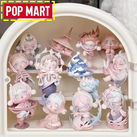 Genuine Pop Mart Skullpanda The Paradox Blind Box Rare The Key Surreal Gothic Christmas Ornament Des
