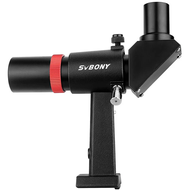 SVBONY กล้องโทรทรรศน์6X30ขวามุมที่ถูกต้อง Optical Dot Finderscope ดาราศาสตร์ขอบเขตช่องมองภาพ SV182