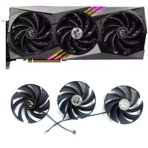 95MM PLD10020B12H For MSI RTX 4080 4090 GAMING X TRIO Video Card Fan RTX4080 RTX4090 Graphics Card F