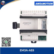 PLC AMSAMOTION AMX-FX3U-M26MR-E AMX-FX3U-M26MT-E24VDC 26IO Relay Output มี 4 AI 2 AO RS422 RS485 Eth