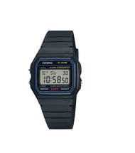 casio นาฬิกาข้อมือ สายยาง F91 รุ่น F-91W :: F-91W-1DG คาสิโอ้ สายยาง สีดำ F-91 (watchestbkk คาสิโอ แ