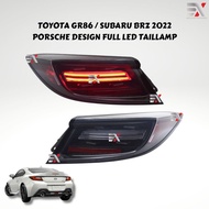 TOYOTA GR86 / SUBARU BRZ 2022 LED TAIL LAMP - PORSCHE DESIGN