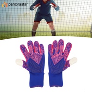 [pantorastar] 1Pair Goalkeeper Gloves Soccer Goalie Gloves Latex Strong Grip Breathable Comfortable Sports Gloves For Training Goalkeeper Gloves