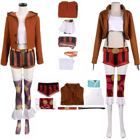 Jewelry Bonney Cosplay Costume Anime Women Girls Cool Girl Clothes Outfits Halloween Carnival Disgui