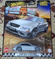 全新日版Hot Wheels Premium 2008 Mercedes-Benz CLK 63 AMG Black Series