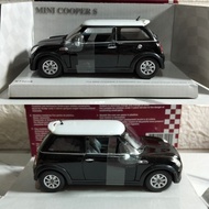 Kinsmart Mini Cooper S Diecast Black by Kinsmart Scale 1:36