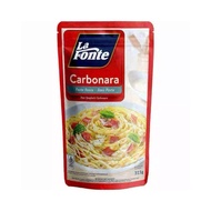 LA FONTE SAOS PASTA CARBONARA / CARBOANARA CREAMY PASTA SAUCE INSTANT
