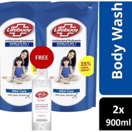 Discount.promo @&gt; 11..11 Buy 2x Lifebuoy Mild Care Body Wash 900ml Free Lifebuoy Total 10 Hand Sanitize